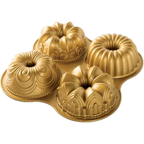Bilde av best pris Nordic Ware Bakeformer 70 Anniversary Gold Bakeform