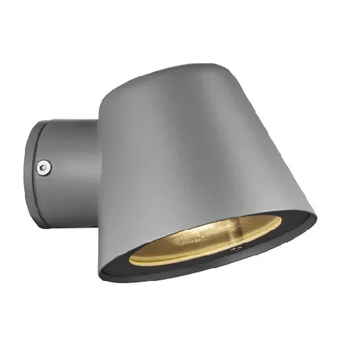 Bilde av best pris Nordlux Aleria utendørs vegglampe, grå Vegglampe