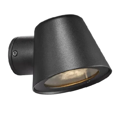 Bilde av best pris Nordlux Aleria utendørs vegglampe, sort Vegglampe