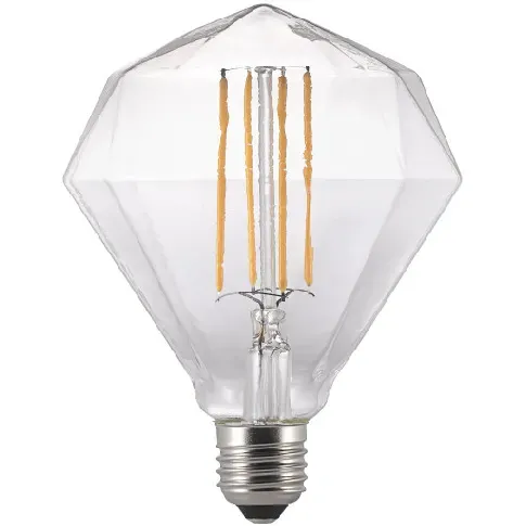 Bilde av best pris Nordlux Avra Diamond E27 globepære, diamant LED filament