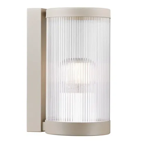 Bilde av best pris Nordlux Coupar utendørs vegglampe, beige Vegglampe