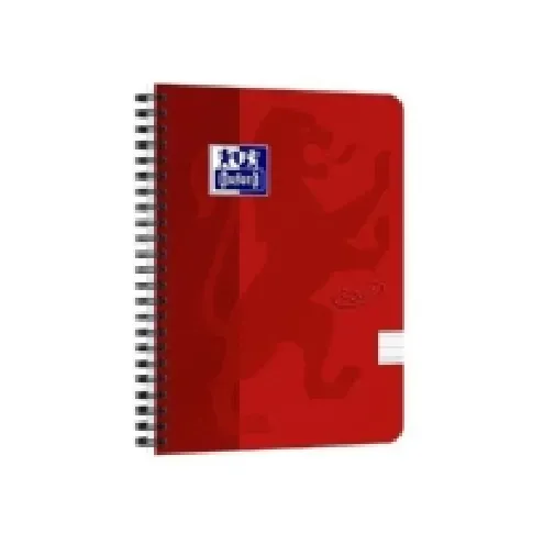 Bilde av best pris Notesbog A5+ Oxford Touch´ rød linjeret 90g m/140 sider Papir & Emballasje - Blokker & Post-It - Notatbøker