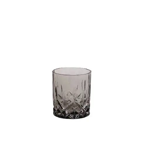 Bilde av best pris Nova Dynamic Whiskyglass 28cl 4pk Grå Hjem og hage - Kjøkken og spisestue - Servise og bestikk - Drikkeglass