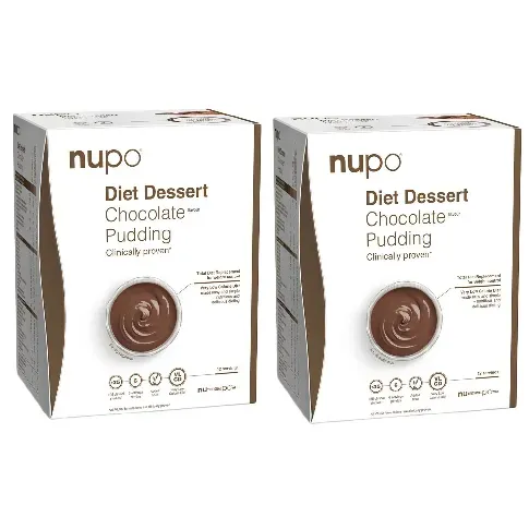 Bilde av best pris Nupo - 2 x Diet Chocolate Pudding 12 Portioner - Helse og personlig pleie