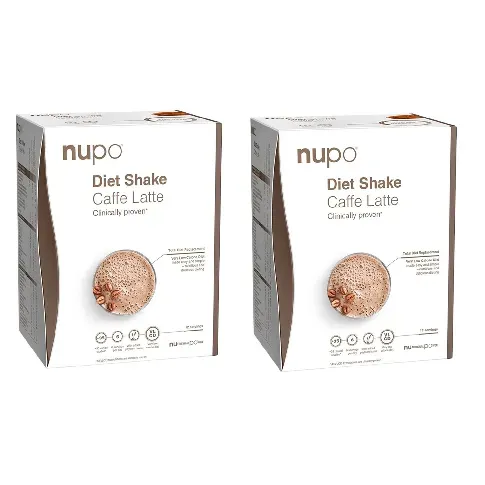 Bilde av best pris Nupo - 2 x Diet Shake Caffe Latte 12 Portioner - Helse og personlig pleie