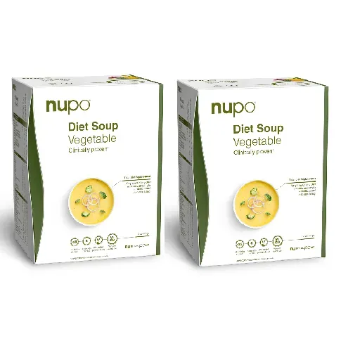 Bilde av best pris Nupo - 2 x Diet Soup Vegetable 12 Portioner - Helse og personlig pleie