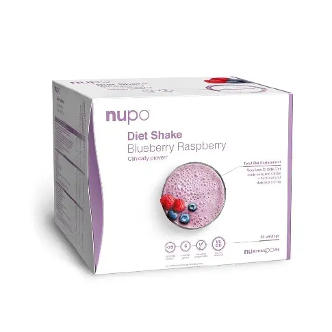 Bilde av best pris Nupo - Diet Shake Blueberry Raspberry 30 Servings - Helse og personlig pleie