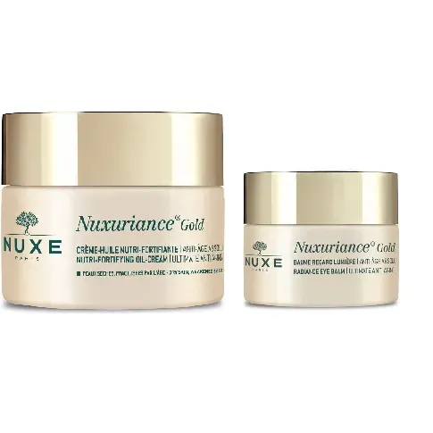 Bilde av best pris Nuxe - Nuxuriance Gold Oil Cream 50 ml + Nuxe - Nuxuriance Gold Eye Balm 15 ml - Skjønnhet