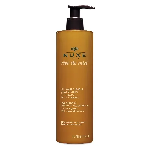 Bilde av best pris Nuxe - Rîve de Miel Rich Cleansing Gel for Face and Body 400 ml. - Skjønnhet
