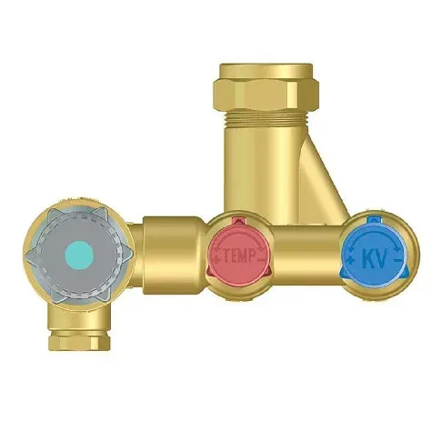 Bilde av best pris OSO Hotwater Kombiventil for Undermontasje - Ut2-15/sv2, 9 Bar, AnslutningØ15 mm Reservedel varmtvannsbereder