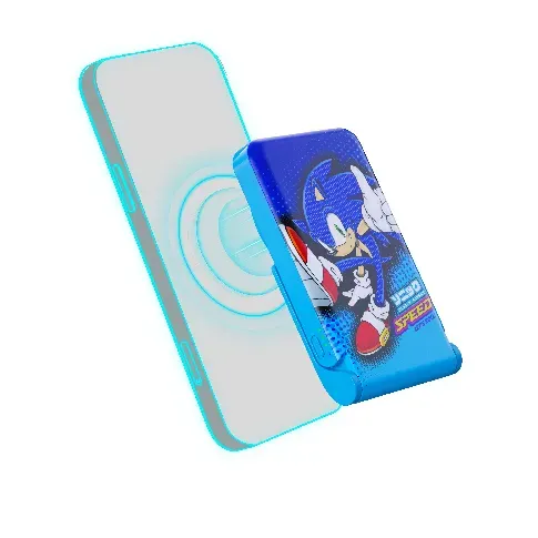 Bilde av best pris OTL - Sonic the Hedgehog wireless magnetic power bank - Gadgets