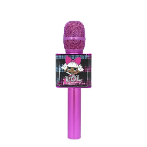Bilde av best pris OTL Technologies LOL Karaoke Mikrofon Rosa Trådløs høyttalere,Elektronikk