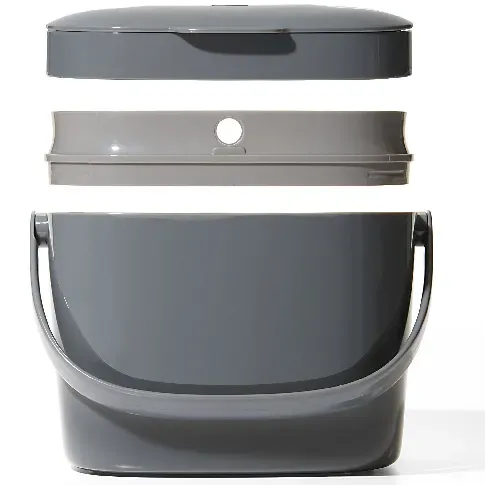 Bilde av best pris OXO Easy-Clean Komposybeholder 6,6 L, Charcoal Kompost