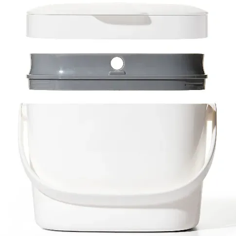 Bilde av best pris OXO Easy-Clean kompostbeholder 6,6L hvit Kompost