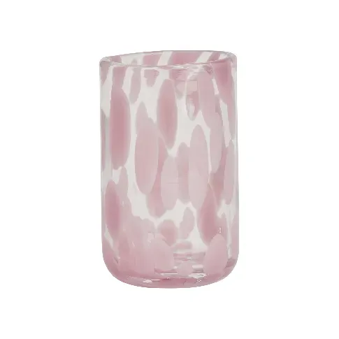 Bilde av best pris OYOY Jali glass 10,5 cm, rose Drikkeglass
