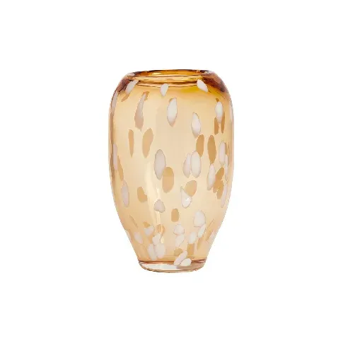 Bilde av best pris OYOY Living - Jali Vase - Medium - Amber (L300596) - Hjemme og kjøkken
