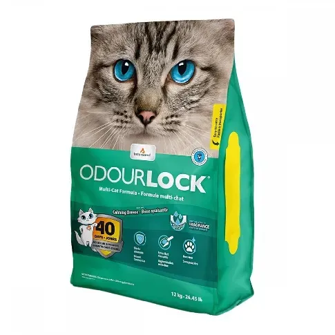 Bilde av best pris Odour Lock Calming Breeze 12 kg Katt - Kattesand
