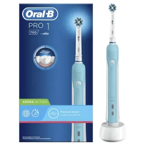 Bilde av best pris Oral-B Oral-B Elektrisk Tannbørste Pro 1 700 Cross Action Tannbørster,Personpleie,Tannbørster