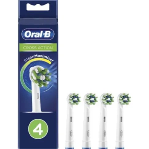 Bilde av best pris Oral-B Oral-B Refiller Cross Action 4-pk Børstehoder,Børstehoder,Personpleie,Top Toothbrush