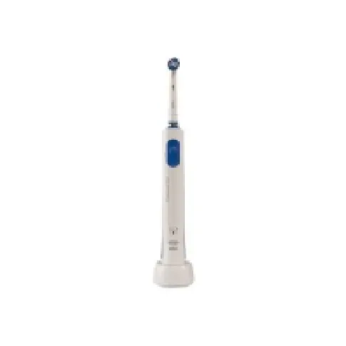 Bilde av best pris Oral-B Pro 600 CrossAction Roterende tannbørste Hvit Helse - Tannhelse - Elektrisk tannbørste