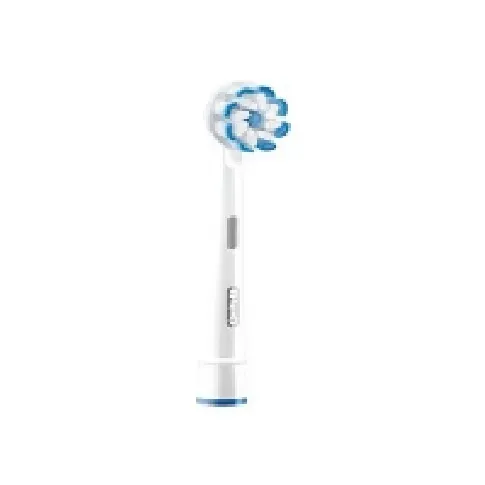 Bilde av best pris Oral-B Sensitive Clean Clean&Care - Ekstra tandbørstehoved - til tandbørste - hvit (pakke med 4) - for iO Series 7 8 9 Pro 680 Pro 1 2 3 Smart Sensitive Smart 6 Vitality KIDS 3+ Helse - Tannhelse - Tannbørstehoder