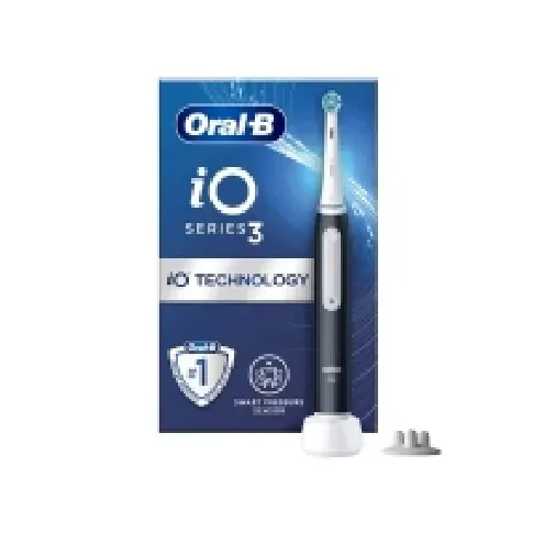 Bilde av best pris Oral-B iO Series 3 Matt Black Helse - Tannhelse - Elektrisk tannbørste