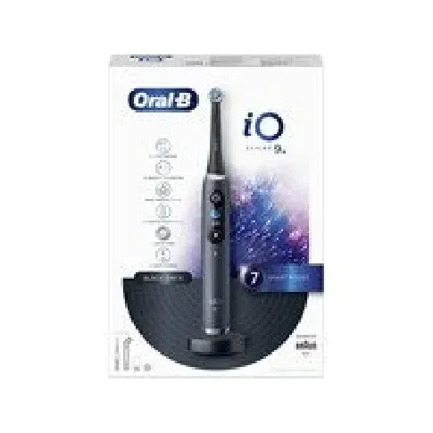 Bilde av best pris Oral-B iO Series 9N Elektrisk Tannbørste - Black Onyx Helse - Tannhelse - Elektrisk tannbørste