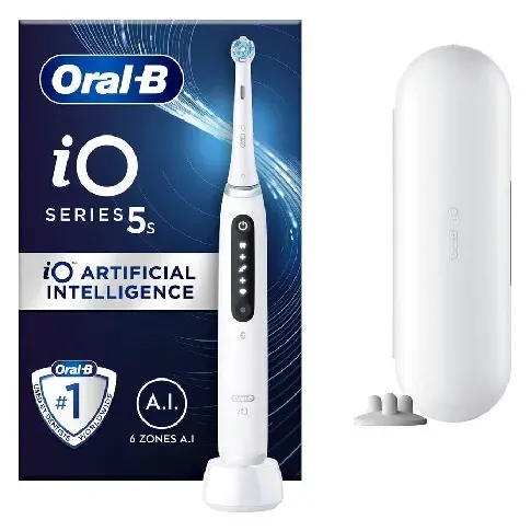Bilde av best pris Oral-B iO5s Quite White Helse & velvære - Tannpleie - Elektrisk tannbørste