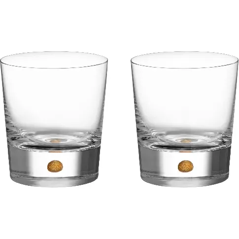 Bilde av best pris Orrefors Intermezzo Double Old Fashioned drinkglass 40 cl, gull Drinksglass