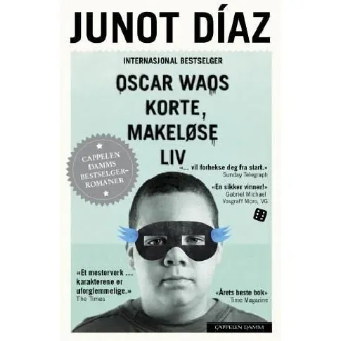 Bilde av best pris Oscar Waos korte, makeløse liv av Junot Diaz - Skjønnlitteratur