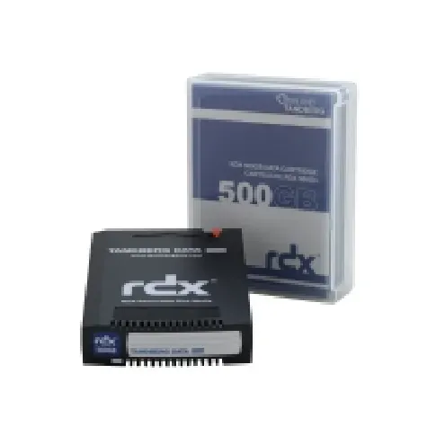 Bilde av best pris Overland-Tandberg 8541-RDX, RDX-kassett, RDX, 500 GB, 15 ms, Sort, 550000 timer PC & Nettbrett - Sikkerhetskopiering - Sikkerhetskopier media