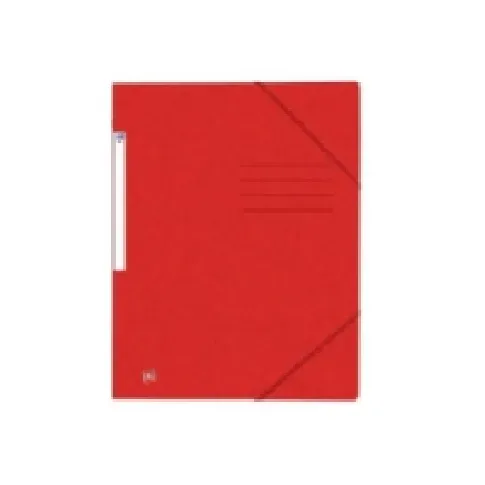 Bilde av best pris Oxford 400116308, Envelope folder, A4, Fotoark kartong, Rød, 200 ark, 390 g/m² Arkivering - Elastikmapper & Chartekker - Elastiske mapper