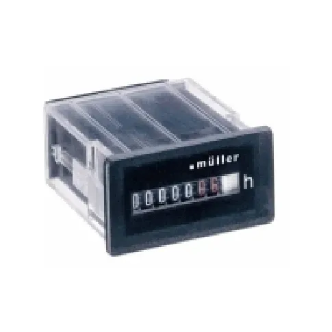 Bilde av best pris PALADIN Timetæller for låge 53x28 mm, 12-48V DC Strøm artikler - Øvrig strøm - Innbyggings måler