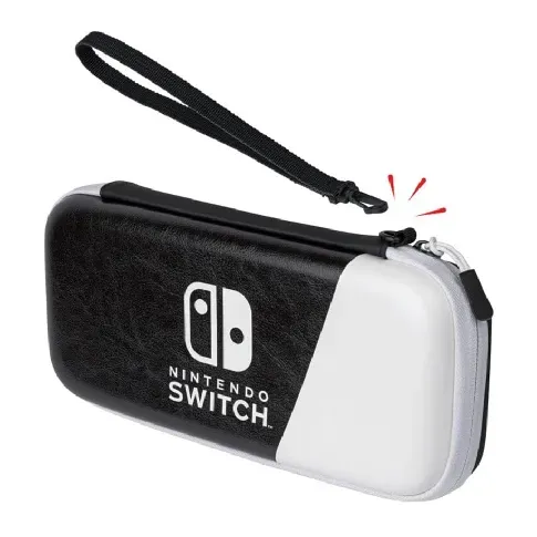 Bilde av best pris PDP Nintendo Switch Deluxe Travel Case - Black&White - Videospill og konsoller