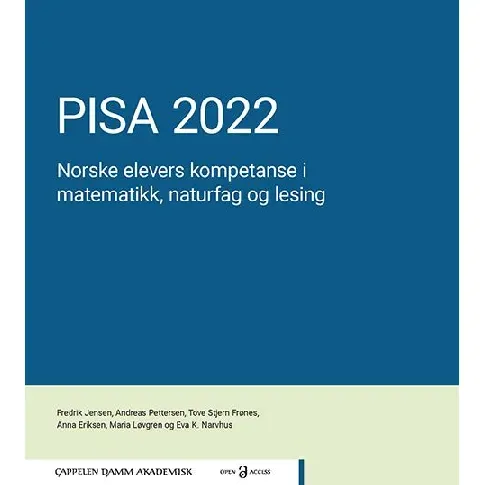 Bilde av best pris PISA 2022 - En bok av Fredrik Jensen