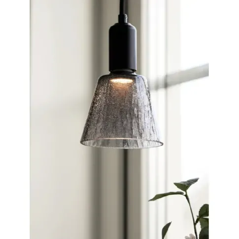 Bilde av best pris PR Home Tilda Oppheng E27, svart/smoky Vinduslamper og oppheng,Dekorasjonsbelysning,Belysning