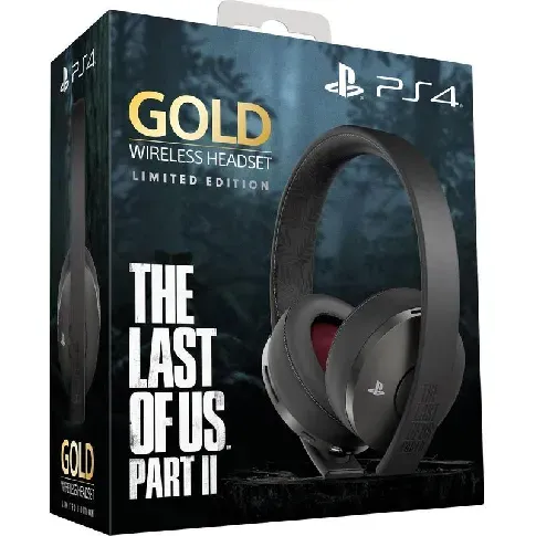 Bilde av best pris PS4 New Official Sony Gold Wireless Headset 7.1 (Limited Edition) - Videospill og konsoller