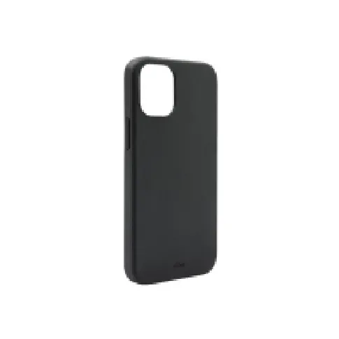 Bilde av best pris PURO Icon - Baksidedeksel for mobiltelefon - væskesilikon - svart - 6.1 - for Apple iPhone 12, 12 Pro Tele & GPS - Mobilt tilbehør - Deksler og vesker