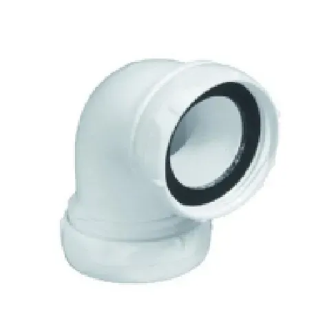 Bilde av best pris PURUS Hvid 90 grader afløbsvinkel 1 1/4 - 32 mm med omløber Rørlegger artikler - Baderommet - Tilbehør for håndvask