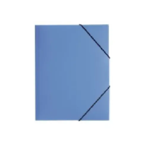Bilde av best pris Pagna Basic Trend - 3-fliksmappe - bokryggbredde: 5 mm - for A3 - lys blå Arkivering - Elastikmapper & Chartekker - Elastiske mapper