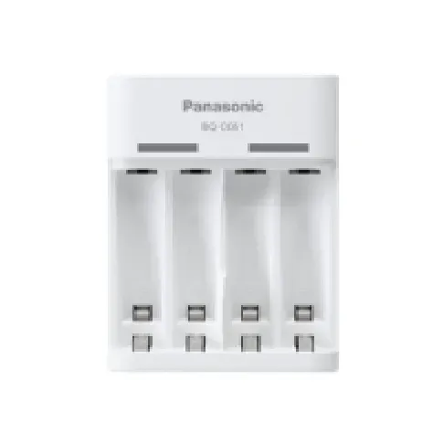 Bilde av best pris Panasonic eneloop Basic BQ-CC61 - 10 t batterilader - (for 2/4xAA/AAA) 4 x AA-type - NiMH - 2100 mAh Strøm artikler - Batterier - Batterilader
