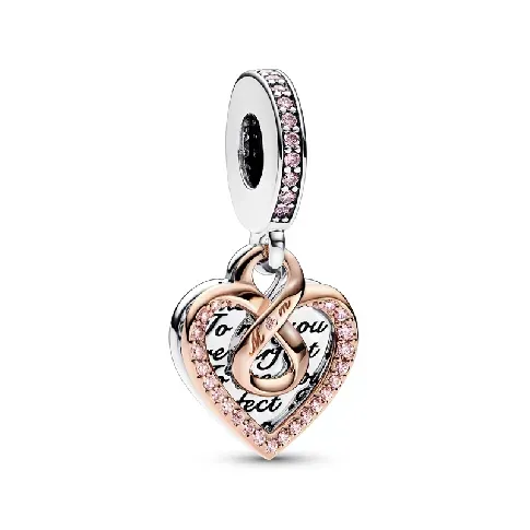 Bilde av best pris Pandora Heart Roséforgylt Sølv Anheng 782641C01