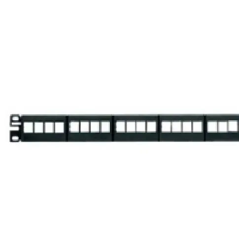Bilde av best pris Panduit 24-port Modular Patch Panel 6 Removable Faceplates, RJ-45, Rackmontering, 1U, 482,6 mm, 43,7 mm, 18,3 mm PC tilbehør - Kabler og adaptere - Nettverkskabler