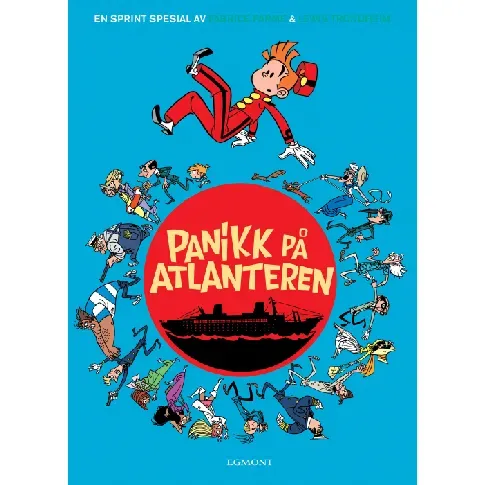 Bilde av best pris Panikk på Atlanteren av Lewis Trondheim - Skjønnlitteratur