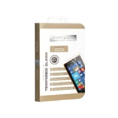 Bilde av best pris Panzer - Skjermbeskyttelse for mobiltelefon - glass - for Microsoft Lumia 435 PC & Nettbrett - Nettbrett tilbehør - Deksel & vesker