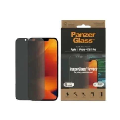 Bilde av best pris PanzerGlass™ | Privacy Edition - Skjermbeskytter - Ultra-Wide Fit | Apple iPhone 13/13 Pro/14 PC & Nettbrett - Nettbrett tilbehør - Deksel & vesker