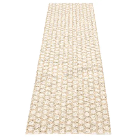 Bilde av best pris Pappelina Noa gulvteppe 70 cm x 250 cm, beige/vanilla Teppe