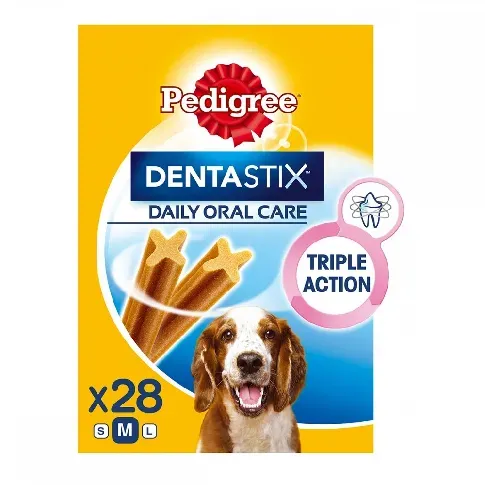 Bilde av best pris Pedigree DentaStix® Storpack (M) Hund - Hundegodteri - Dentaltygg