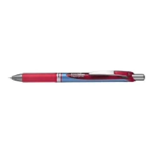 Bilde av best pris Pentel EnerGel XM - Rulleballpenn - rød - gelblekk - 0.5 mm - ekstra fin - retraktil Skriveredskaper - Kulepenner & Fyllepenner - Rullepenner