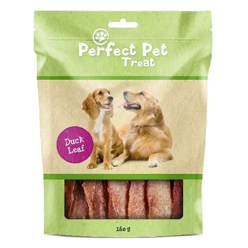 Bilde av best pris Perfect Pet Duck Leaf 160 g Hund - Hundegodteri - Tørket hundegodteri